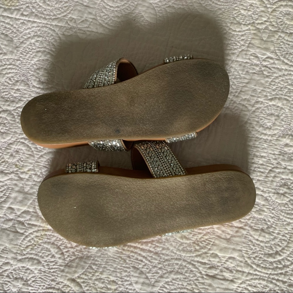 Steve Madden Rhinestone Sandals - Picture 3 of 5